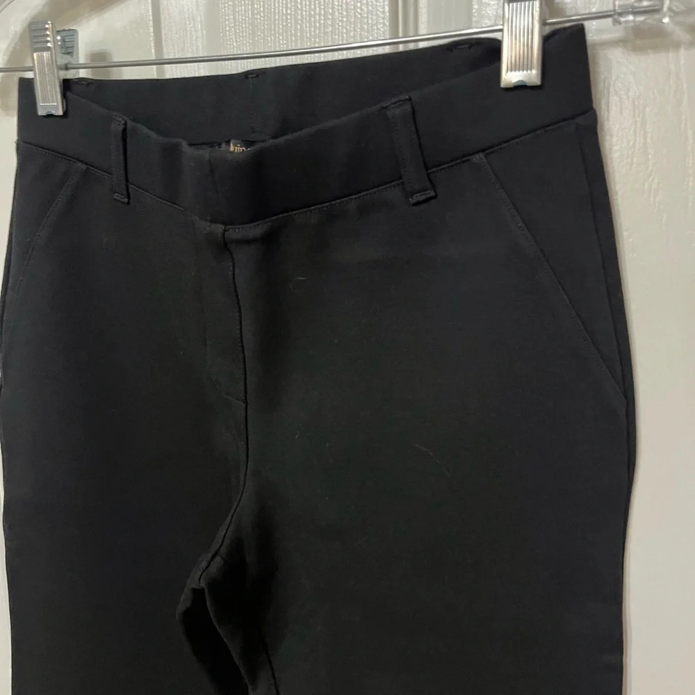 New Quince Ultra Stretch Ponte Straight Leg Pants Women’s extra small‎ XS Black